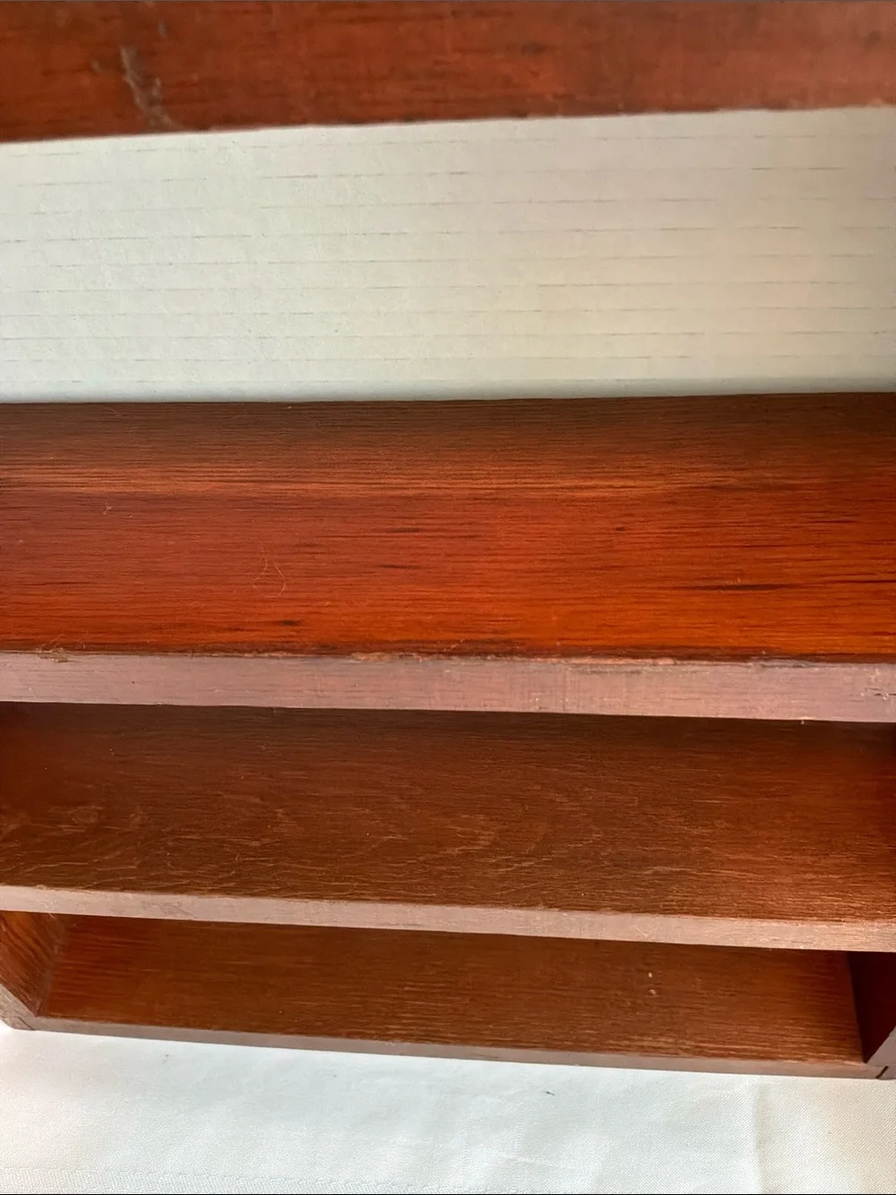 Wooden Wall Shelf in Dark Brown - Home Wall Decor